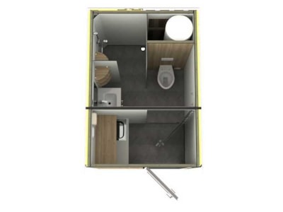 Location SEA SANITARY (2 people + electricity 10 A included in the price) — 4