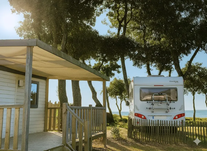 Mobil Home Solo 20M² 1 Chambre Apercu Mer