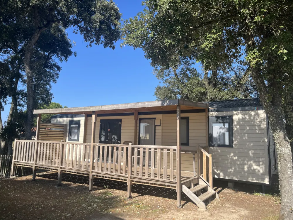 Location - Mobil Home Prestige 36M² 3 Chambres 2 Salles De Bains (Clim) - Camping Eleovic