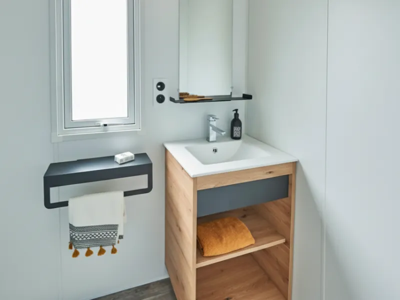 Mobile-Home Premium Vue Mer 33M² 2 Chambres (Clim)