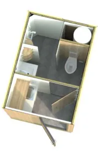 Emplacement Apercu Mer Sanitaire Véhicule -6M50, 2 Personnes + Électricité 10 A Inclus Dans Le Tarif