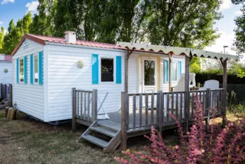 Mietunterkunft - Mobilheim Comfort Xl 37M²| 3 Schlafzimmer |Balkonterrasse - Camping Marvilla Parks - Domaine de la Brèche