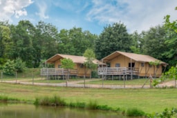 Accommodation - Safari Lodge, With Air Conditioning - Camping Village de La Guyonnière