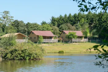 Mietunterkunft - Safari Lodge Mit Klimaanlage - Camping Village de La Guyonnière