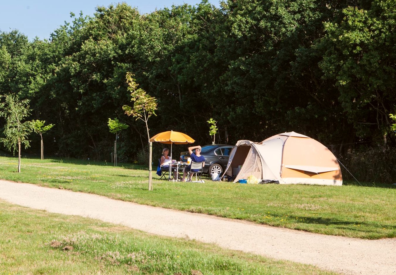 Emplacement - Standard 160-250M² Tente - Camping Village de la Guyonnière