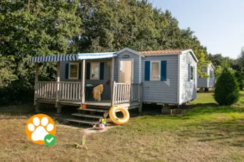 Mietunterkunft - Haustierfreundliches Cottage 6Pers - Camping Village de La Guyonnière