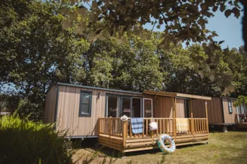 Mietunterkunft - Cottage Confort - Klimatisiert - Camping Village de La Guyonnière