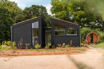 Mietunterkunft - Wild Spirit 2 Schlafzimmer - 60M² - Tv - Klimaanlage - Geschirrspüler - Sauna + Nordisches Bad - - Camping Village de La Guyonnière