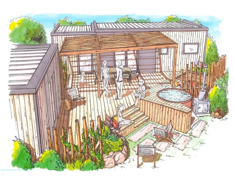 Cottage Premium Duo - 8 Pers. - Climatisé