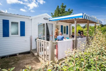 Mietunterkunft - Cottage Confort Standard Economique - 2 Zimmer - Camping Paradis Zagarella