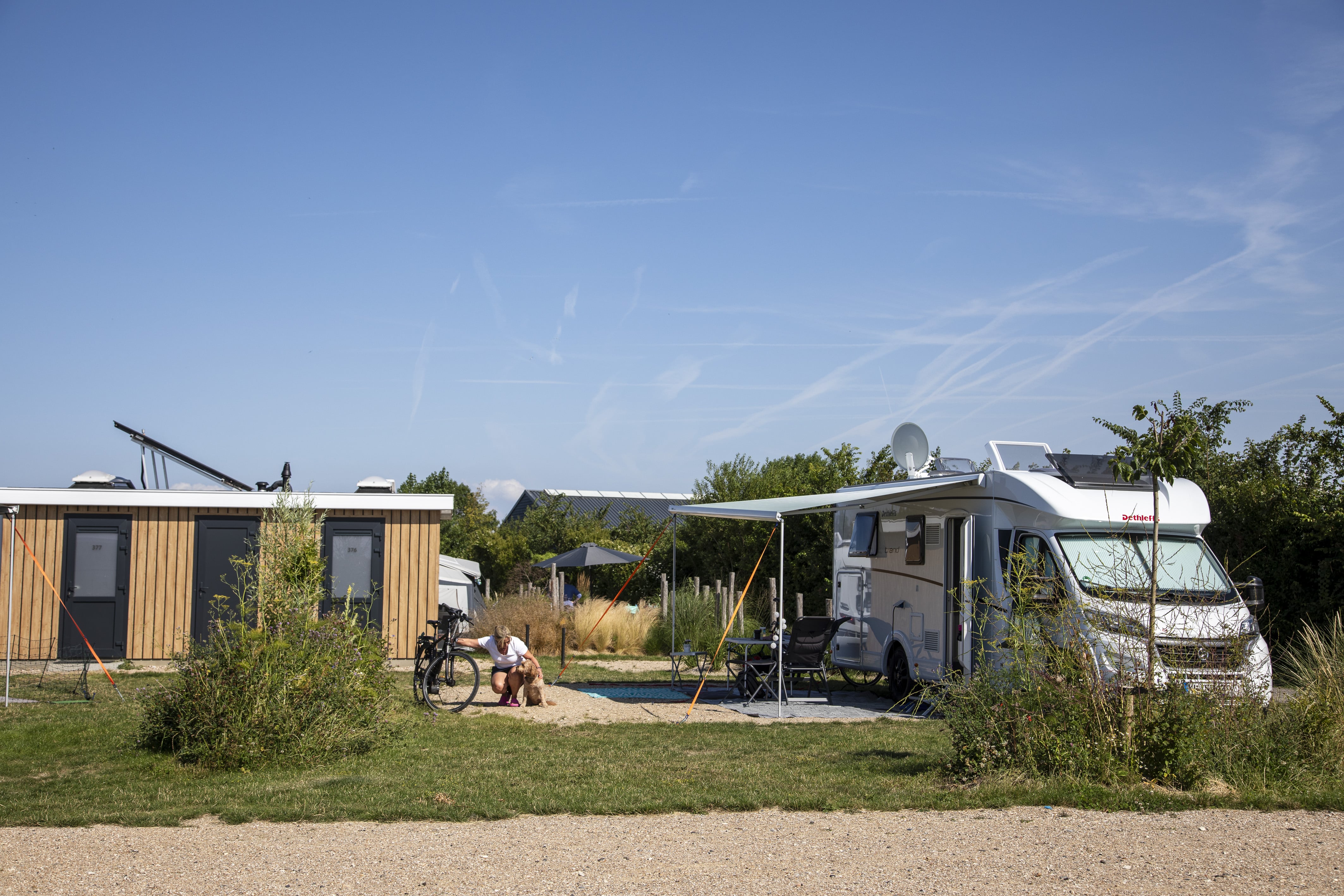 Emplacement - Emplacement Confort Avec Sanitaires Privatives - Ardoer Camping Zonneweelde