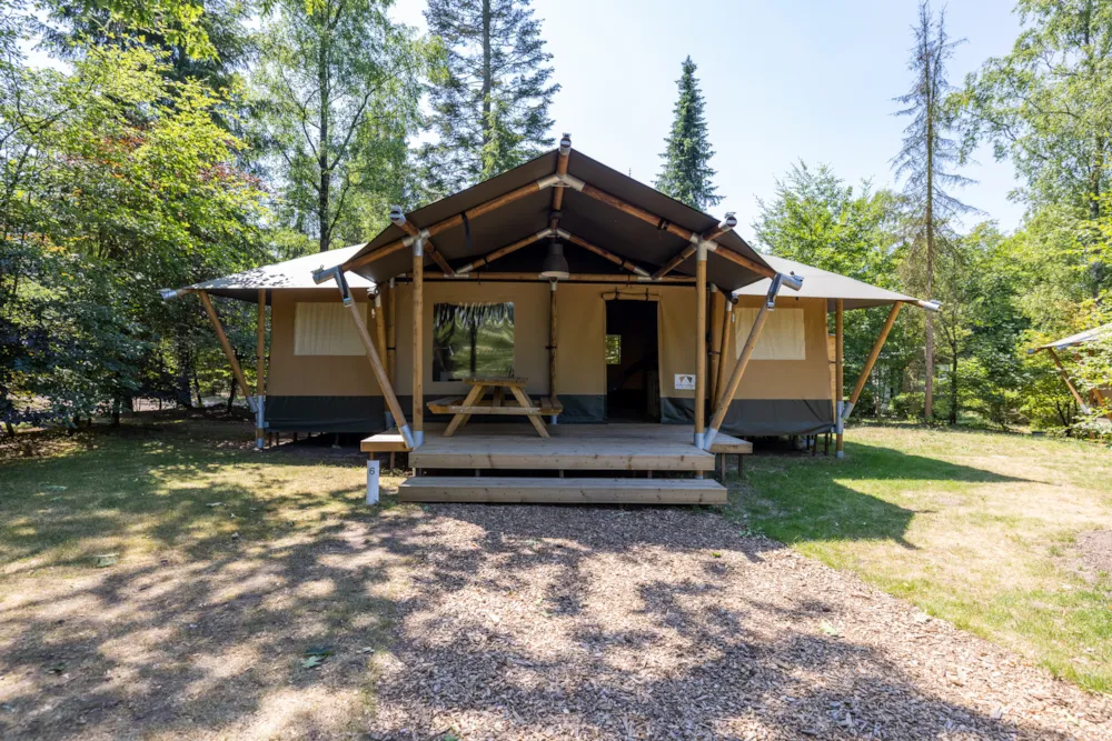 Mietunterkunft - Glampingzelt Deluxe - Recreatiepark De Paalberg