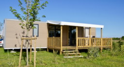 Location - Cottage Prestige 6 Pers 40M², 3 Chambres, 2 Salles De Bains - Camping Plein Sud