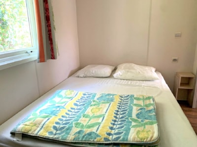 Nature 4p - Bungalow 18m² (2 bedrooms) with covered terrace 8m² - No sanitary & No TV — 4