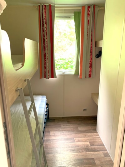 Nature 4p - Bungalow 18m² (2 bedrooms) with covered terrace 8m² - No sanitary & No TV — 3