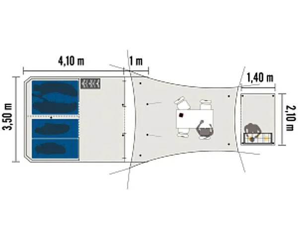La Tot Prêt À Camper  2Ch.