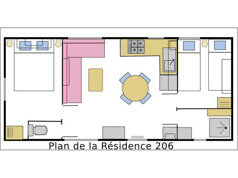 Les Résidences 2 Chambres