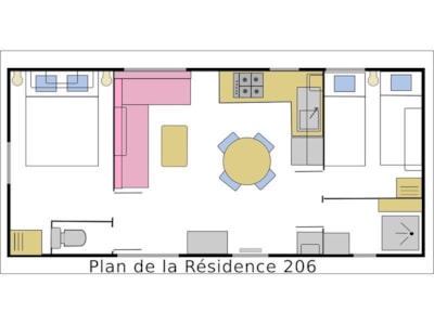 Les résidences 2 chambres