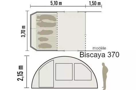 La Tot'prête À Camper 5 Pers 2Ch.