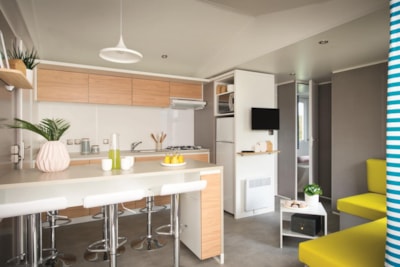 Cottage Premium 32m² - 3 bedrooms + covered terrace + DW + TV + Bed linen + towels