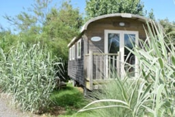 Accommodation - Gypsy Caravan 23M² - 2 Bedrooms + Tv - Flower Camping Le Petit Paris