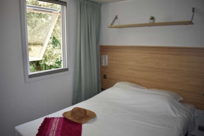 Mobile home Confort 28m² - 2 bedrooms + covered terrace + TV