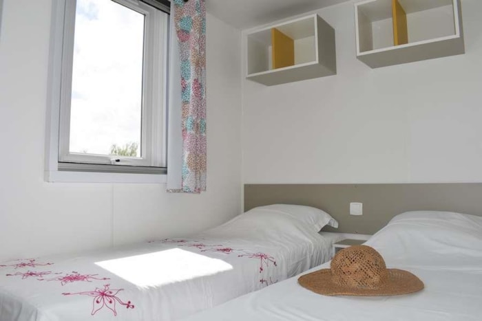 Mobil-Home Confort 32M² - 3 Chambres + Terrasse Couverte