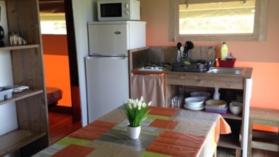 Lodge Confort Freeflower 22m² - 2 bedrooms (without toilet and bathroom)