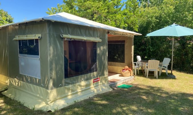 Zeltbungalow BENGALI Standard - 2 Zimmer (ohne Sanitäranlagen)