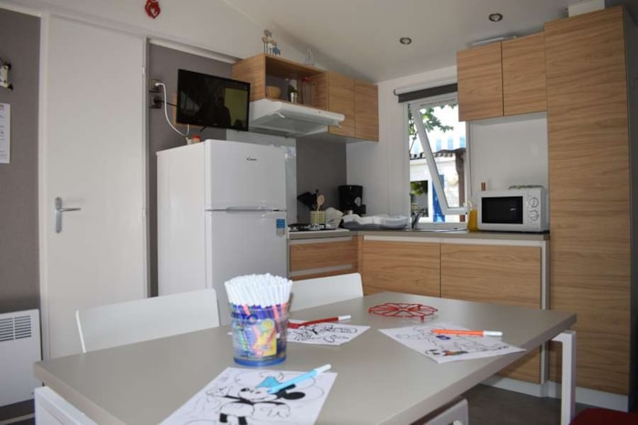 Cottage Confort 28M² (2 Chambres) + Terrasse Couverte + Tv + Draps
