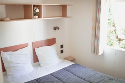 Cottage confort 28m² (2 bedrooms) + covered terrace + TV + Bed linen
