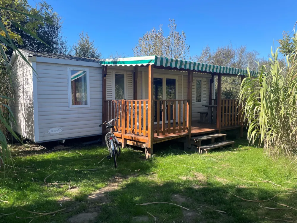 Mobilheim Confort 32M² - 3 Zimmer + Überdachte Terrasse