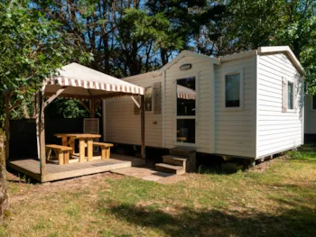 Huuraccommodatie(s) - Stacaravan Eco 24M² - 2 Kamers + Tv - Flower Camping Le Petit Paris