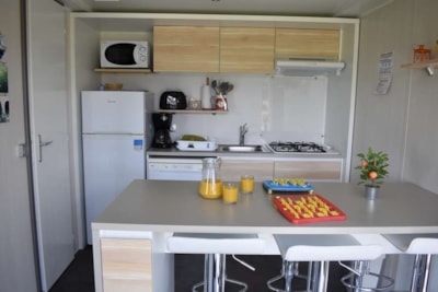 Cottage Premium 28m² - 2 bedrooms + covered terrace +DW + TV + Bed linen + towels