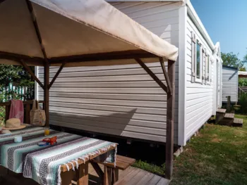 Huuraccommodatie(s) - Stacaravan Standard 32M² - 3 Kamers - Flower Camping Le Petit Paris