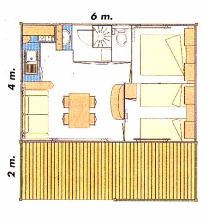 Chalet 2 Ch Confort 5 Pers