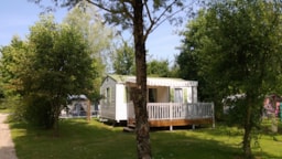 Huuraccommodatie(s) - Stacaravan Zonder Eigen Sanitair 3 Slaapkamers - Camping Les Charmes