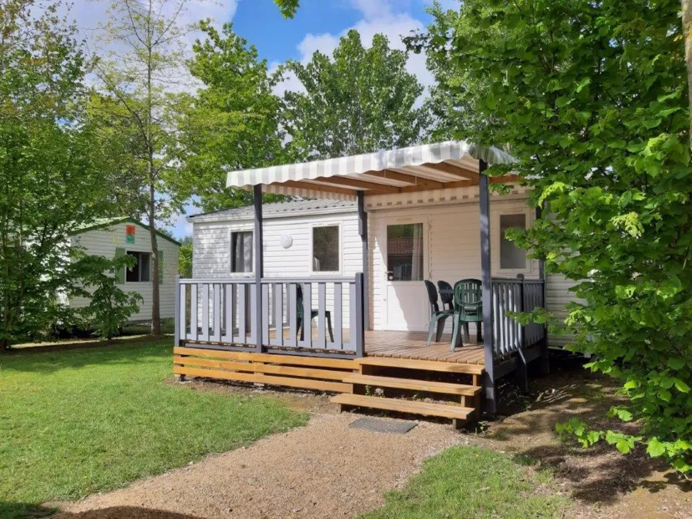 Location - Mh 3 Ch Confort 6 Pers - Camping Les Charmes