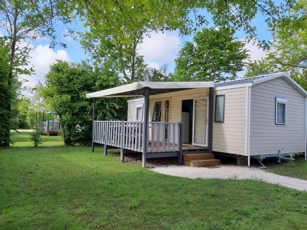 Location - Mobil-Home Premium 3 Ch 6 Pers - Camping Les Charmes, Apremont