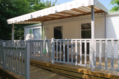 2-bedroom ECO mobile home adapted for people with reduced mobility, sleeps 4