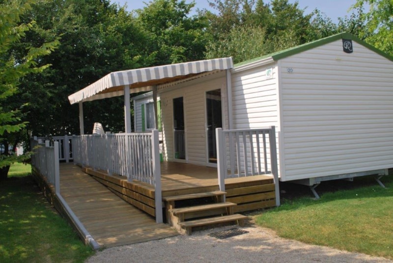2-bedroom COMFORT mobile home adapted for people with reduced mobility, sleeps 4 (+ 2 possible extra