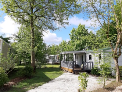 2-bedroom ECO mobile home (ceiling height 2m10) sleeps 4 (+ 2 possible extra beds)