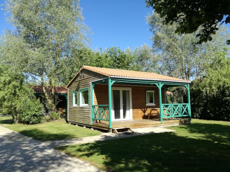 Chalet bois CONFORT 2 ch 24m2 5 pers