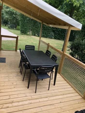 Mietunterkunft - Mobile Home 2 Bedrooms 2 Bathrooms Premium Plus Sleeps 4 (+ 2 Possible Extra Beds) - Camping Les Charmes