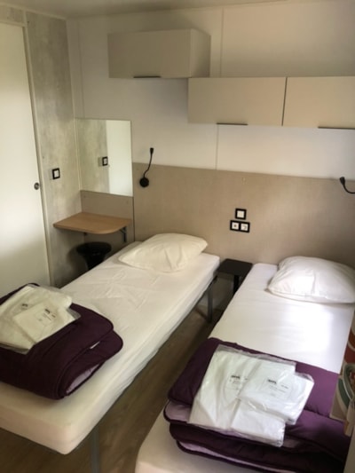 Mobile home 2 bedrooms 2 bathrooms PREMIUM 4 people (+ 2 possible extra beds)