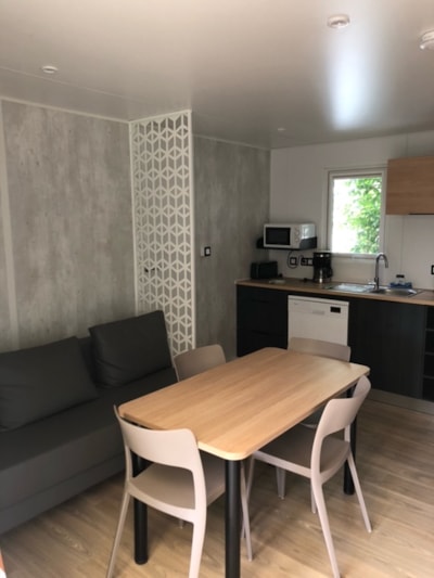 Mobile home 2 bedrooms 2 bathrooms PREMIUM 4 people (+ 2 possible extra beds)