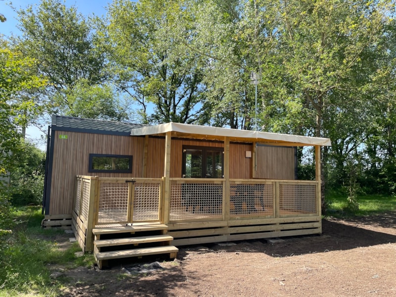 2-bedroom mobile home PREMIUM FAMILLE sleeps 4 (+ 2 possible extra beds)