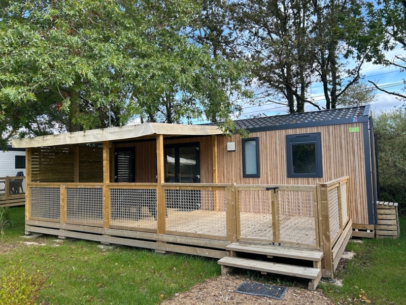 PREMIUM FAMILY mobile home 3 bedrooms 6 people (+ 2 possible in extra bed)