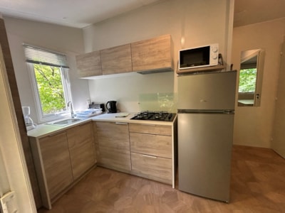 1-bedroom mobile home PREMIUM sleeps 2 (+2 possible as extra bed)