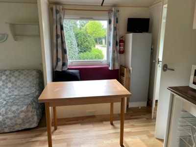 1-bedroom mobile home eco  sleeps 2 (+2 possible as extra bed)